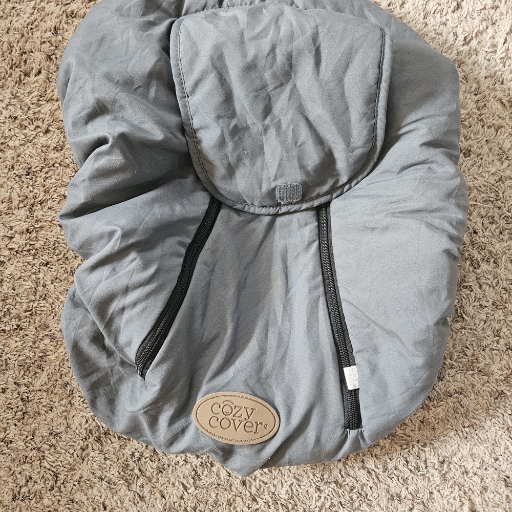 Cozy Cover Infant Car Seat Cover in Gray